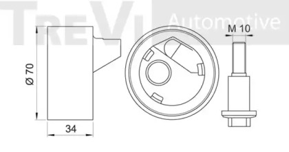 TREVI AUTOMOTIVE TD1598