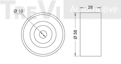 TREVI AUTOMOTIVE TD1569