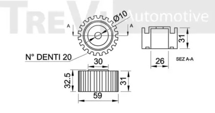 TREVI AUTOMOTIVE TD1245