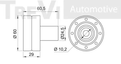 TREVI AUTOMOTIVE TD1247