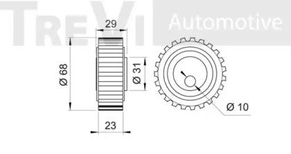 TREVI AUTOMOTIVE TD1104