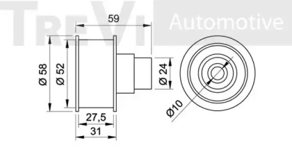 TREVI AUTOMOTIVE TD1109