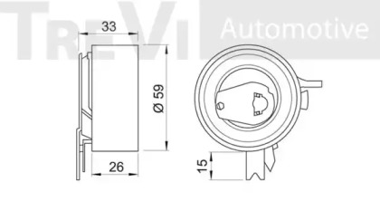 TREVI AUTOMOTIVE TD1116