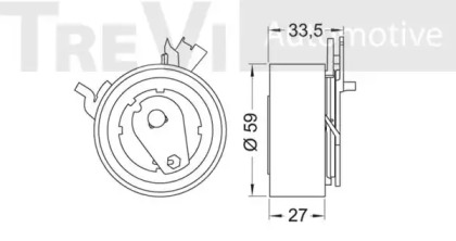 TREVI AUTOMOTIVE TD1637