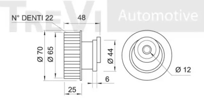 TREVI AUTOMOTIVE TD1129