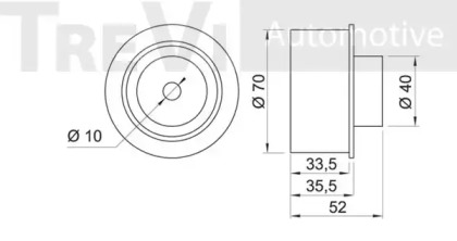 TREVI AUTOMOTIVE TD1673