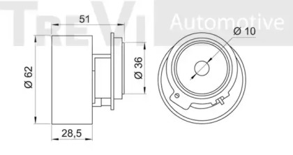 TREVI AUTOMOTIVE TD1475