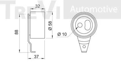 TREVI AUTOMOTIVE TD1480