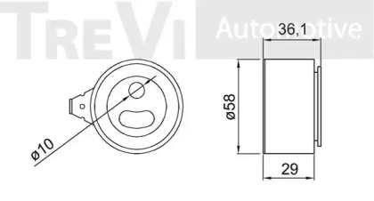 TREVI AUTOMOTIVE TD1727