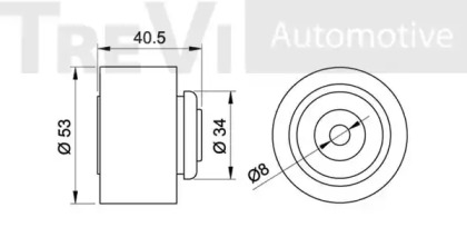 TREVI AUTOMOTIVE TD1153