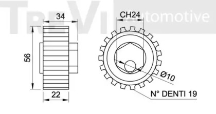 TREVI AUTOMOTIVE TD1154