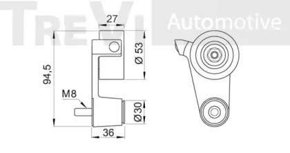 TREVI AUTOMOTIVE TD1158