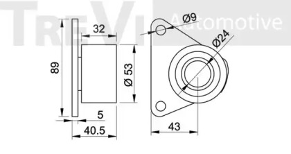 TREVI AUTOMOTIVE TD1162