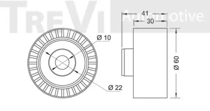 TREVI AUTOMOTIVE TD1614