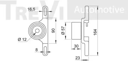 TREVI AUTOMOTIVE TD1184