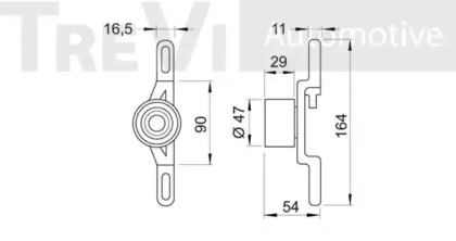 TREVI AUTOMOTIVE TD1185