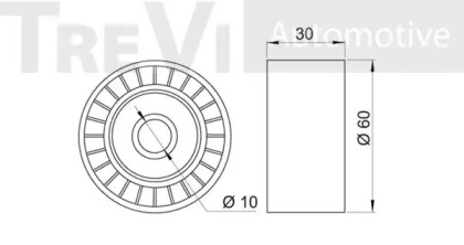 TREVI AUTOMOTIVE TD1555