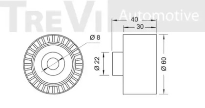 TREVI AUTOMOTIVE TD1625