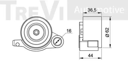 TREVI AUTOMOTIVE TD1688