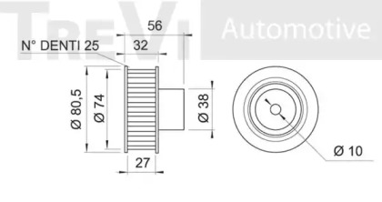 TREVI AUTOMOTIVE TD1210