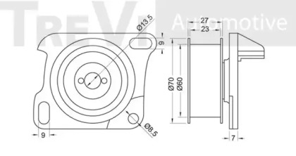 TREVI AUTOMOTIVE TD1214