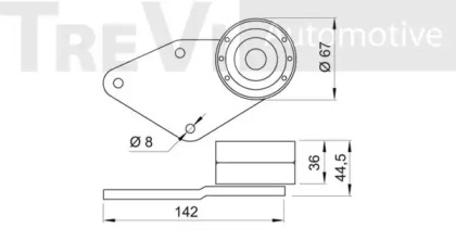 TREVI AUTOMOTIVE TD1222