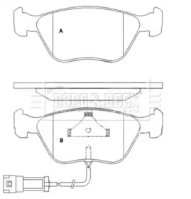 BORG & BECK BBD6054S