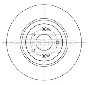 BORG & BECK BBD5238