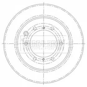 BORG & BECK BBD6008S