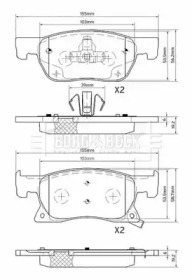 BORG & BECK BBP2567