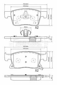 BORG & BECK BBP2568