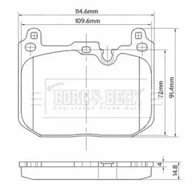 BORG & BECK BBP2562