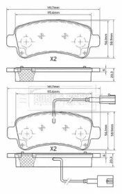 BORG & BECK BBP2560
