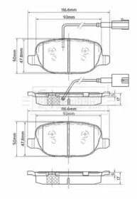 BORG & BECK BBP2554