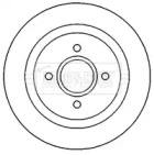 BORG & BECK BBD4662