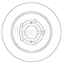 BORG & BECK BBD5168