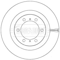 BORG & BECK BBD5942S