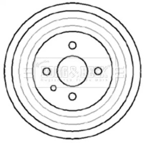 BORG & BECK BBR7041