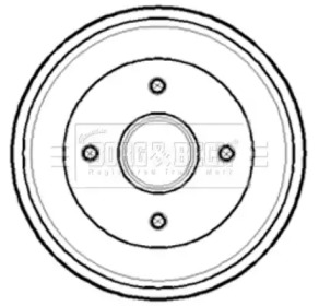 BORG & BECK BBR7141