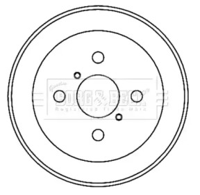 BORG & BECK BBR7231