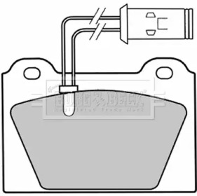 BORG & BECK BBP1048