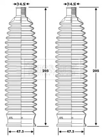 BORG & BECK BSG3428