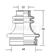 BORG & BECK BCB2043