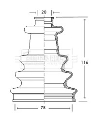 BORG & BECK BCB2080