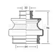BORG & BECK BCB2306 BORG & BECK BCB2306