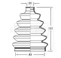 BORG & BECK BCB2343