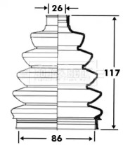 BORG & BECK BCB2389