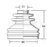 BORG & BECK BCB2598 BORG & BECK BCB2598