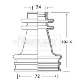 BORG & BECK BCB2638 BORG & BECK BCB2638