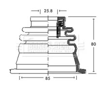BORG & BECK BCB2686 BORG & BECK BCB2686
